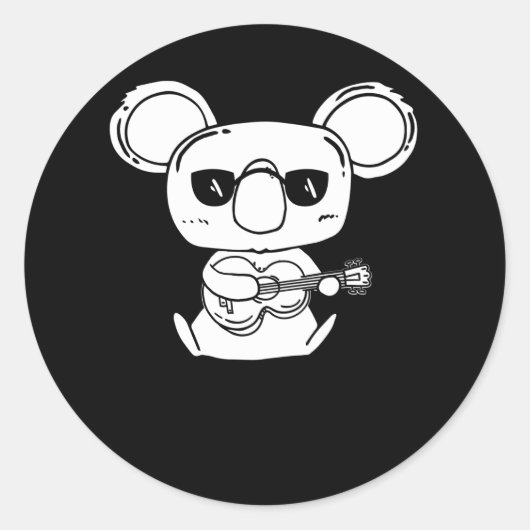 een vierkanaals sloopmiddel met koala ronde sticker (Voorkant)