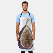 Een vijgen schilderij schort (Gedragen)