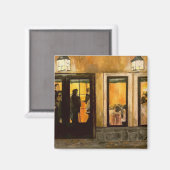 "Een Villa Grande, Gervasi's Ohio" schilderij Magneet (Voorkant / Achterkant)