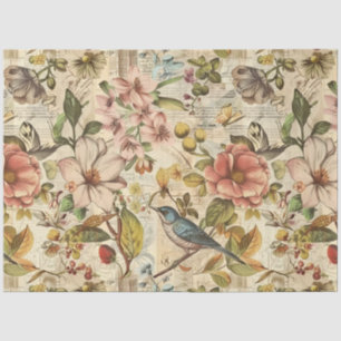 Een Vintage Lente Serie Ontwerp #14 Tissuepapier