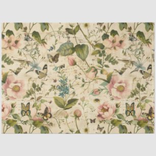 Een Vintage Lente Serie Ontwerp #19 Tissuepapier