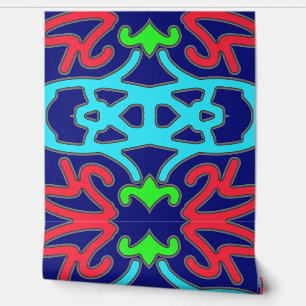 Een vintage multicolor klassieker "Ratti_Creative_ Behang