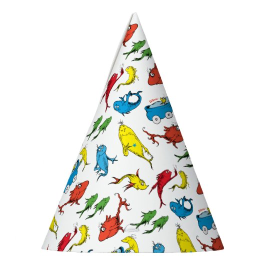 Eén vis twee vis - eerste verjaardag feesthoedjes (Links)