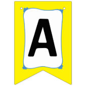 Eén vis twee vis - eerste verjaardag vlaggetjes (Derde vlag)