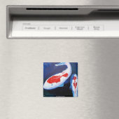 Eén vis, twee vismagneet magneet (Insitu (Vaatwasser))