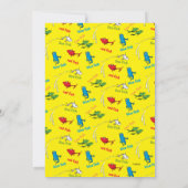 Een Vis Twee Vissen - Baby shower Kaart (Achterkant)