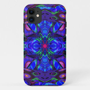 Eén vis, twee vissen, blauw vis iPhone 11 hoesje