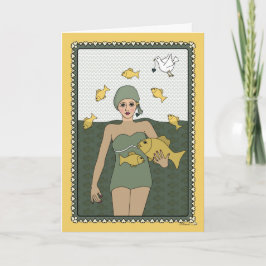 Een vis uit water_C_Wenskaart Kaart