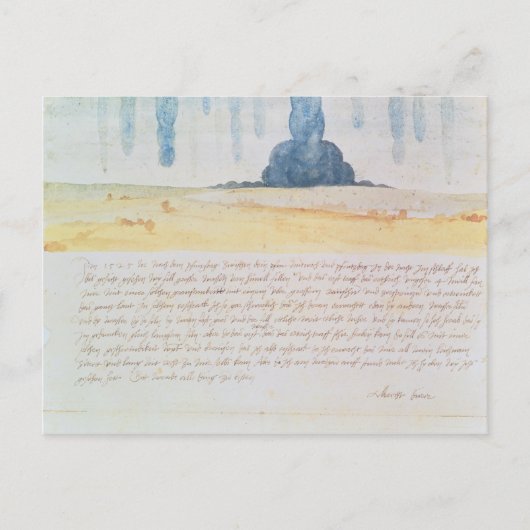 Een visie briefkaart (Voorkant)