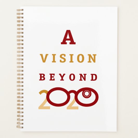 Een visie na de planner van 2020 (Voorkant)