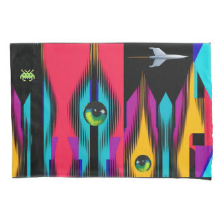 Een visioen van de Kerk van het Laatste Aftellen Kussensloop