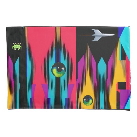 Een visioen van de Kerk van het Laatste Aftellen Kussensloop (Voorkant)