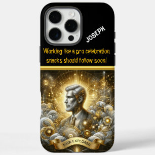 Een visionaire data scientist die de toekomst beli iPhone 16 pro max hoesje