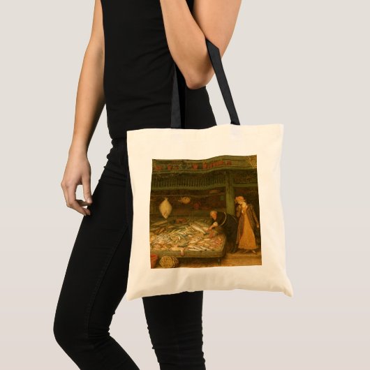 Een visserswinkel van Frederick Walker Tote Bag (Voorkant (product))