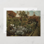 Een Vlaamse tuin Briefkaart (Voorkant / Achterkant)