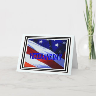 Een vlag voor onze Veteranen Bedankkaart