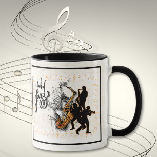 Een vleugje jazz tijdloze vibes mok