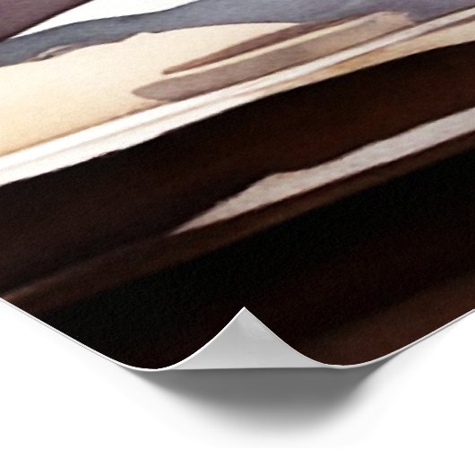 Een vleugje lente poster (Hoek)