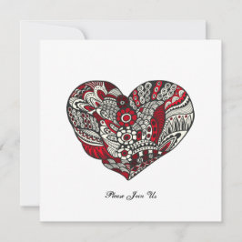 Een vleugje rood kaart