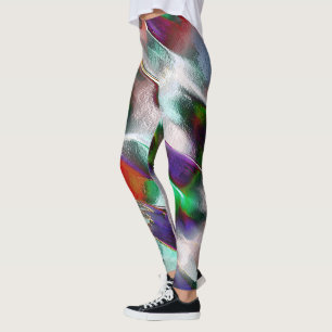 Een vleugje subtiele of kleurrijke extravagantie i leggings