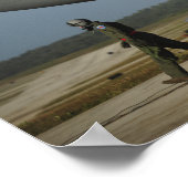 Een vliegtuigbemanning van de Amerikaanse luchtmac Poster (Hoek)