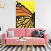 Een vlinder canvas afdruk (Insitu (Woonkamer))