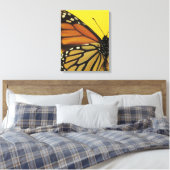 Een vlinder canvas afdruk (Insitu (Slaapkamer))