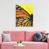 Een vlinder canvas afdruk (Insitu (Woonkamer))