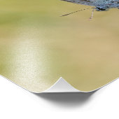 Een vlinder foto afdruk (Hoek)