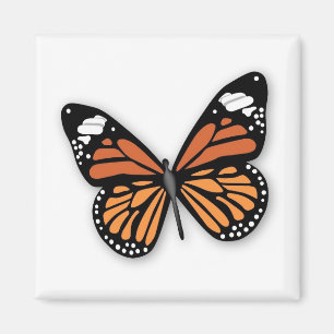 Een vlinder van de Monarch Jeweled Magneet