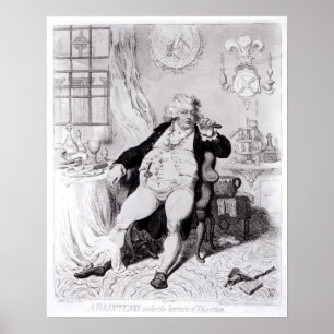 Een vluchtige installatie onder de verschrikkingen poster