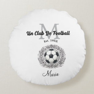 een voetbalclub monogram is, jaar fifa wereld rond kussen