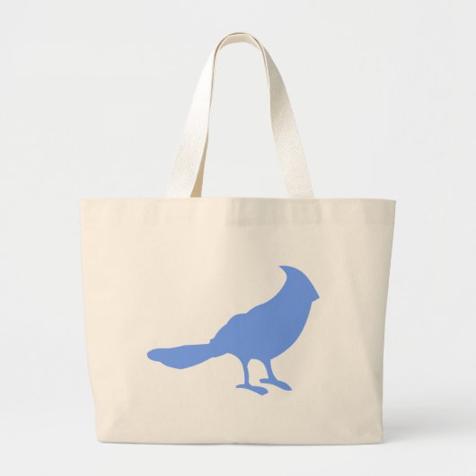 Een vogel erop zetten grote tote bag (Voorkant)