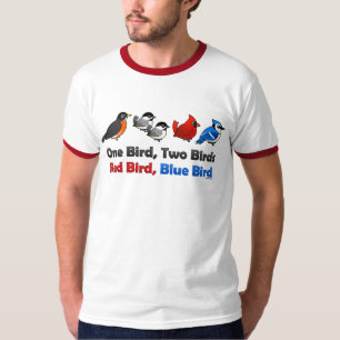 Eén vogel, twee vogels... t-shirt