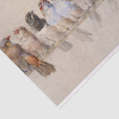 Een vogelbaardstuk (1880) van Hector Giacomelli Tissuepapier (Detail)