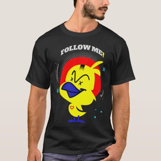 Een VOGELjongen T-shirt (Voorkant)