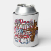 Eén volk onder Gods Koelbox Blikjeskoeler (Blikje Voorkant)