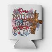 Eén volk onder Gods Koelbox Blikjeskoeler (Achterkant)