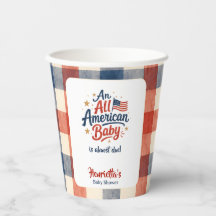 Een volledig Amerikaanse babyshower met Buffalo ge