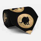 Eén volledige maan/negen levens stropdas (Opgerold)