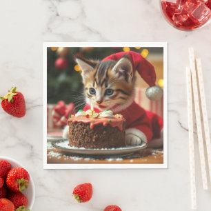 Een volmaakte kerstwens servet