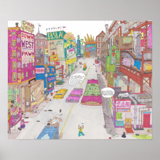 Een Voltz Eastside Moment poster