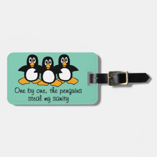 Eén voor één het ontwerp van het Gezegde van de pi Bagagelabel