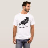 Een voorbeeld van TQ's Crow Shirten - Meer beschik T-shirt (Voorkant volledig)