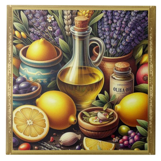 Een voorproefje van Italië, Tegel per Tegel, Grote Tegeltje (Voorkant)