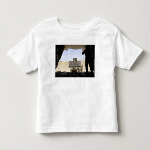 Een vorkheftruck laadt vracht op een C-130 Hercule Kinder Shirts