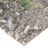 Een Vorwerks Chicken pair, Rooster en Hen Eating Tafelkleed (Gekanteld)