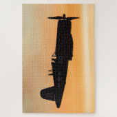 Een Vought F4U Corsair gevechtsvliegtuig Legpuzzel (Verticaal)
