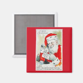 Een vraag aan Santa  Magnet Magneet (Voorkant / Achterkant)
