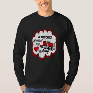 Een vrachtwagenchauffeur heeft mijn hart weggevoer t-shirt
